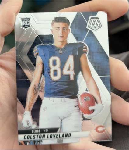 2025 Panini Mosaic #275 Colston Loveland — front