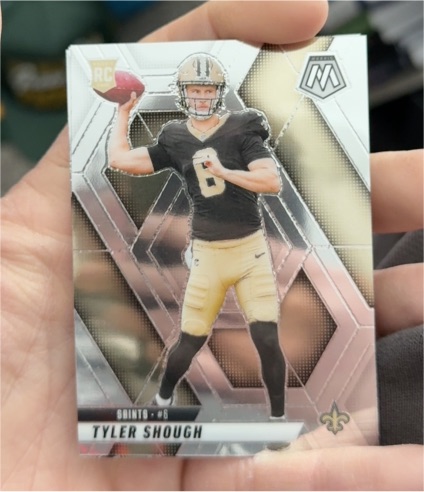 2025 Panini Mosaic #312 Tyler Shough — front