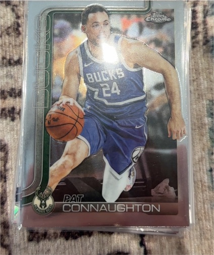 2025-26 Topps Chrome #190 Pat Connaughton — front