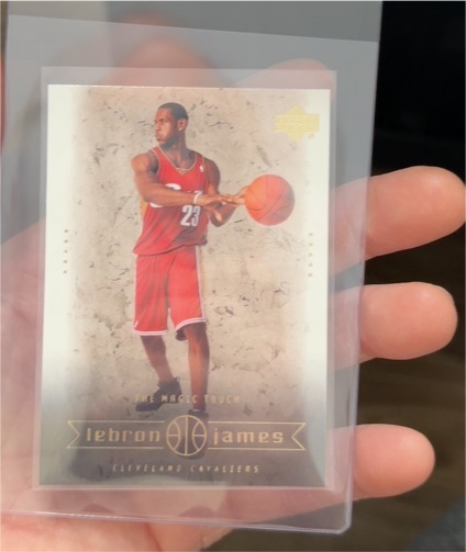 2003 Upper Deck The Magic Touch #16 LeBron James — front