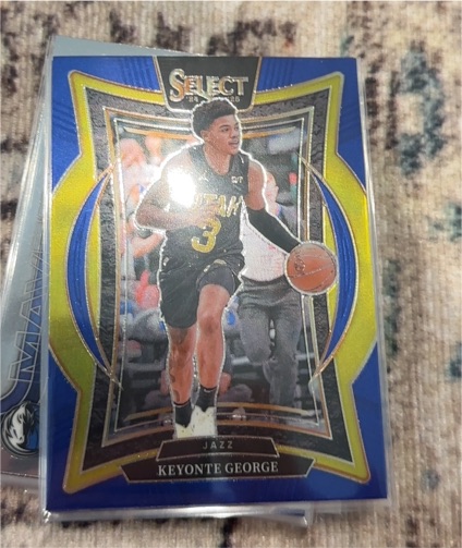2024-25 Panini Select #49 Keyonte George — front