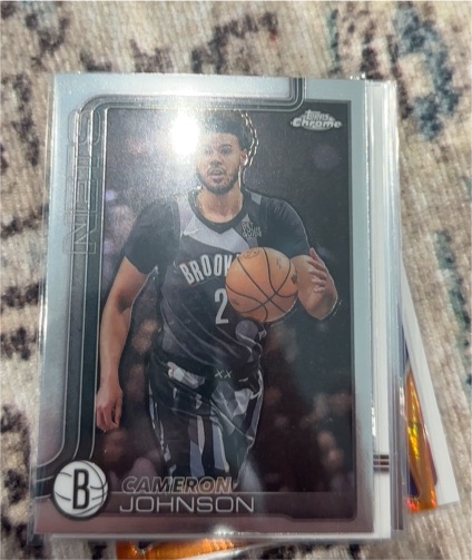 2025-26 Topps Chrome #84 Cameron Johnson — front
