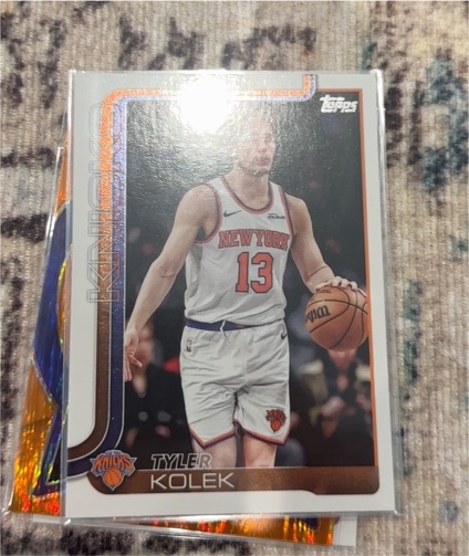 2025-26 Topps Basketball #20 Tyler Kolek — front