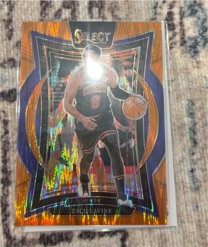 2024-25 Panini Select Concourse #8 Zach LaVine — front