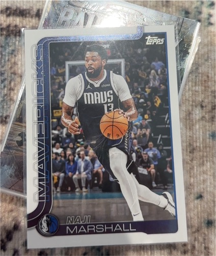 2025-26 Topps #246 Naji Marshall — front
