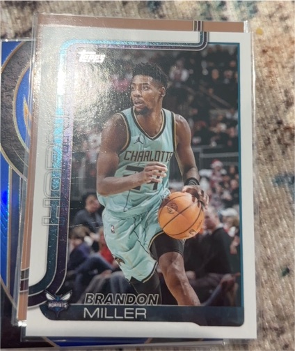 2025-26 Topps Basketball #68 Brandon Miller — front