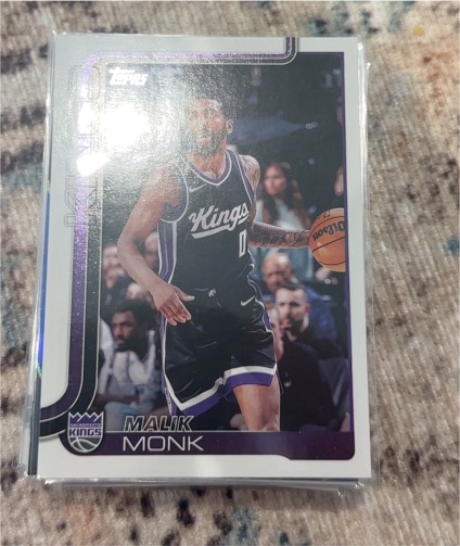 2025-26 Topps #164 Malik Monk — front