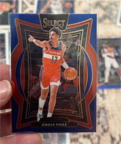 2024-25 Panini Select Concourse #17 Jordan Poole — front