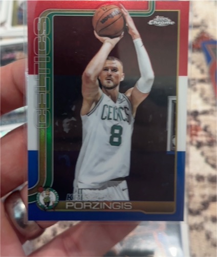 2025-26 Topps Chrome #41 Kristaps Porzingis — front