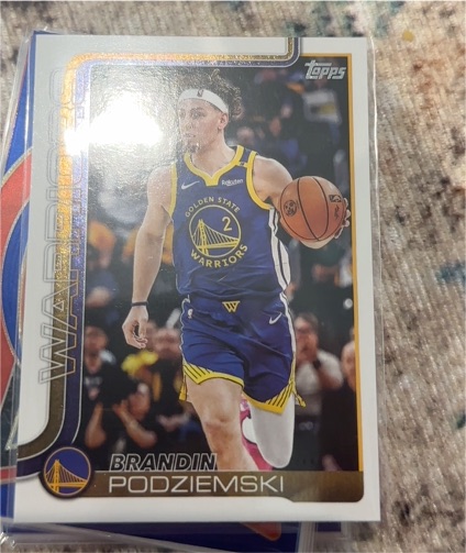 2025-26 Topps #141 Brandin Podziemski — front