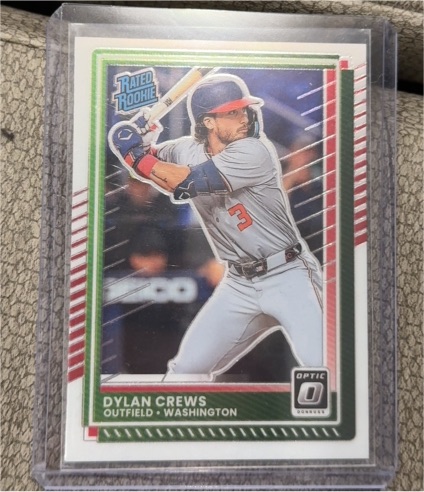2025 Panini Donruss Optic #54 Dylan Crews — front