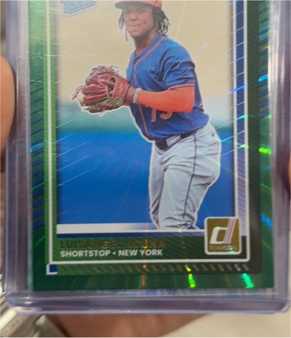 2025 Donruss #1 Luisangel Acuna — front