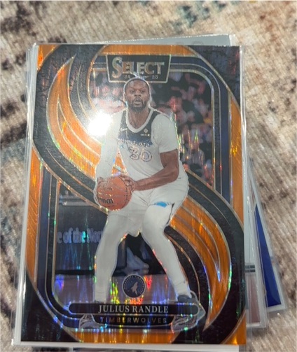 2024-25 Panini Select Premier Level #129 Julius Randle — front