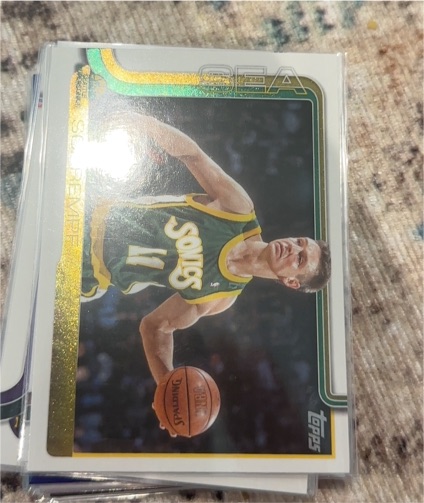 2025-26 Topps #270 Detlef Schrempf — front
