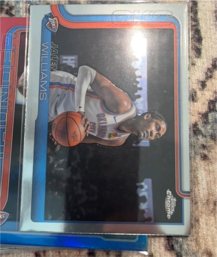 2025-26 Topps Chrome #187 Jalen Williams — front