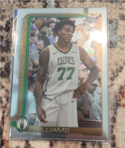 2025-26 Topps Chrome #297 Amari Williams — front
