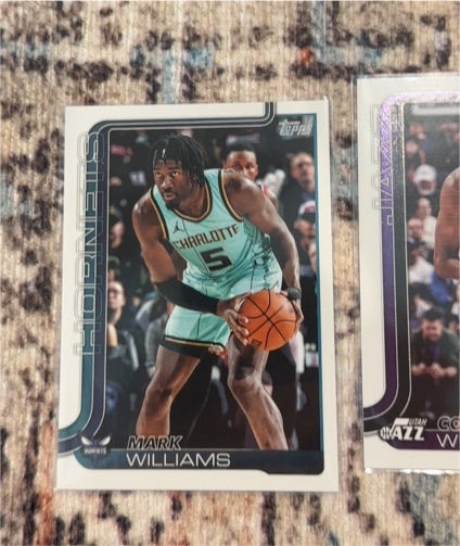 2025-26 Topps #70 Mark Williams — front