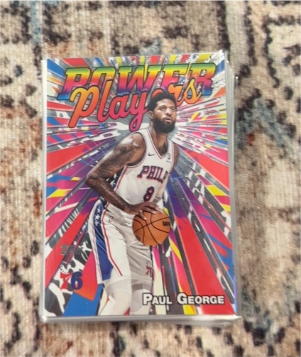 2025-26 Topps Power Players #PP-11 Paul George — front