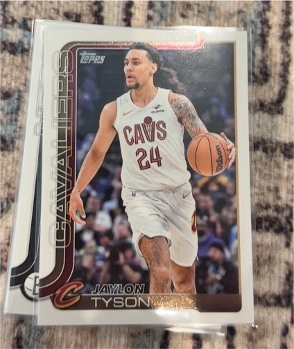 2025-26 Topps #86 Jaylon Tyson — front