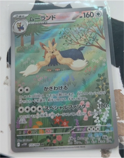 2022 Pokémon Scarlet & Violet #155 Stoutland — front