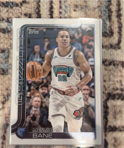2025-26 Topps #185 Desmond Bane — front