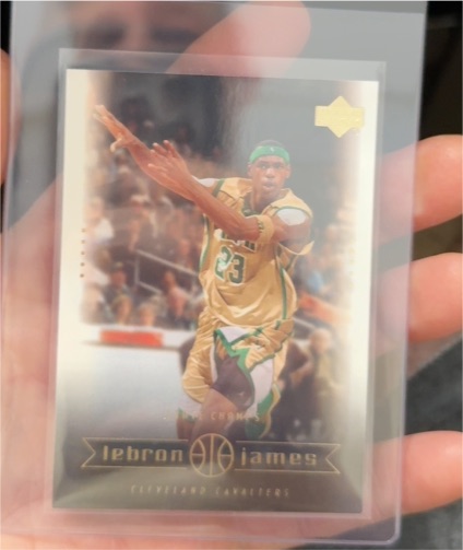 2003-04 Upper Deck #2 LeBron James — front