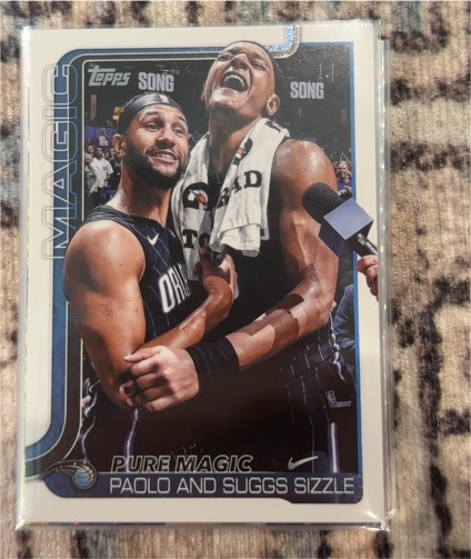 2025-26 Topps #271 Pure Magic Paolo and Suggs Sizzle — front