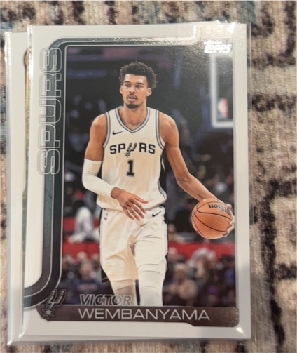 2025-26 Topps #195 Victor Wembanyama — front