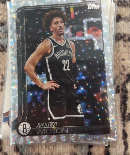 2025-26 Topps #12 Jalen Wilson — front