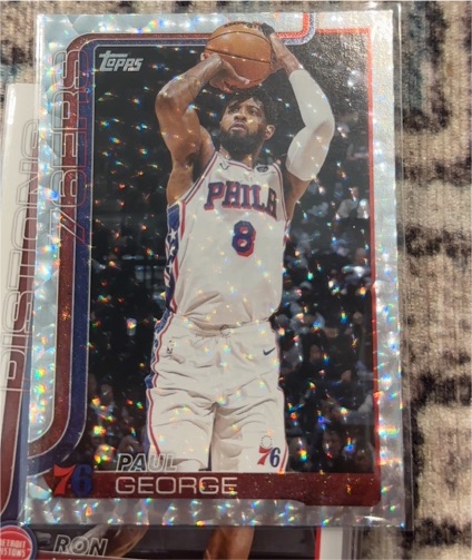 2025-26 Topps #23 Paul George — front