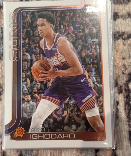 2025-26 Topps #160 Oso Ighodaro — front