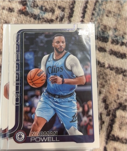 2025-26 Topps #144 Norman Powell — front