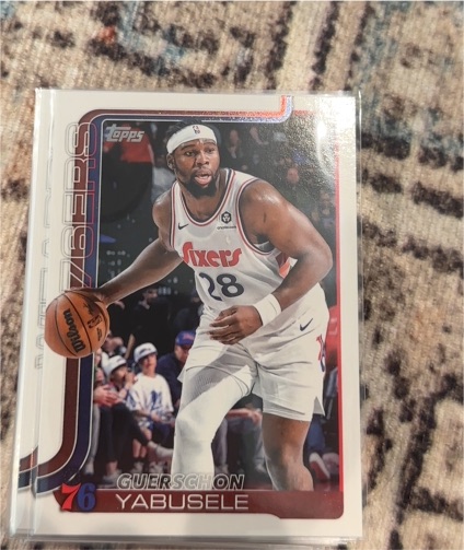 2025-26 Topps #26 Guerschon Yabusele — front