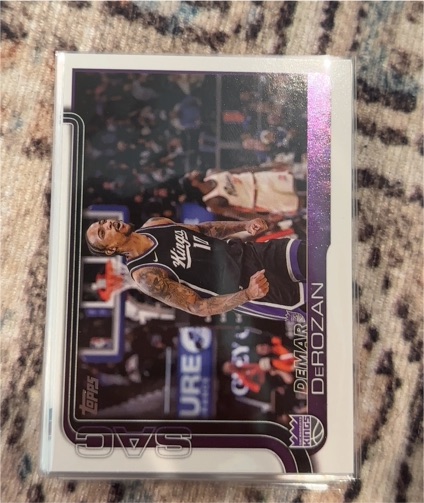 2025-26 Topps #162 DeMar DeRozan — front