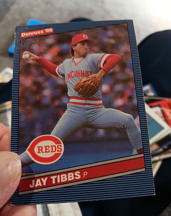 1986 Donruss #262 Jay Tibbs — front