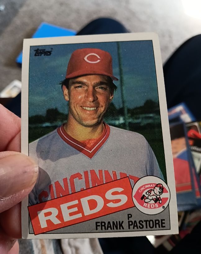 1985 Topps #727 Frank Pastore — front