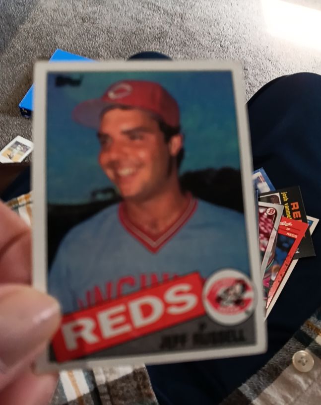 1985 Topps Baseball #651 Jeff Russell — front