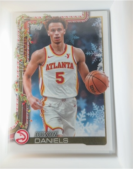 2025-26 Topps Holiday #H51 Dyson Daniels — front