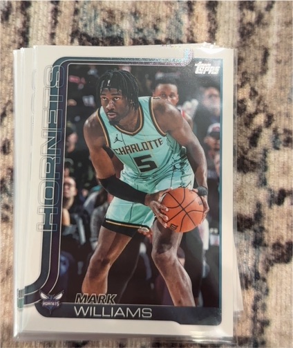 2025-26 Topps #70 Mark Williams — front