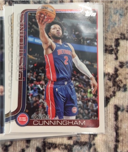 2025-26 Topps #40 Cade Cunningham — front