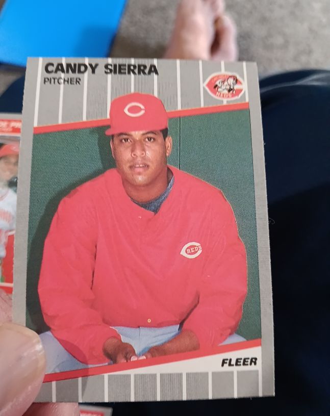 1989 Fleer #171 Candy Sierra — front
