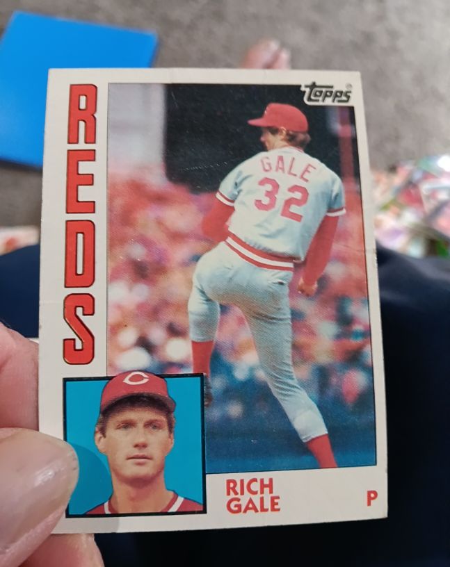1984 Topps #320 Rich Gale — front