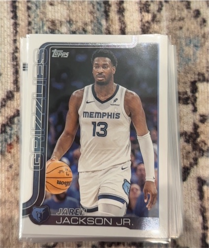 2025-26 Topps Basketball #184 Jaren Jackson Jr. — front