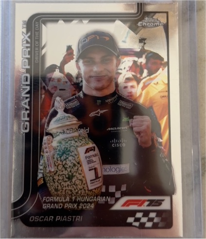 2025 Topps Chrome Formula 1 #134 Oscar Piastri — front