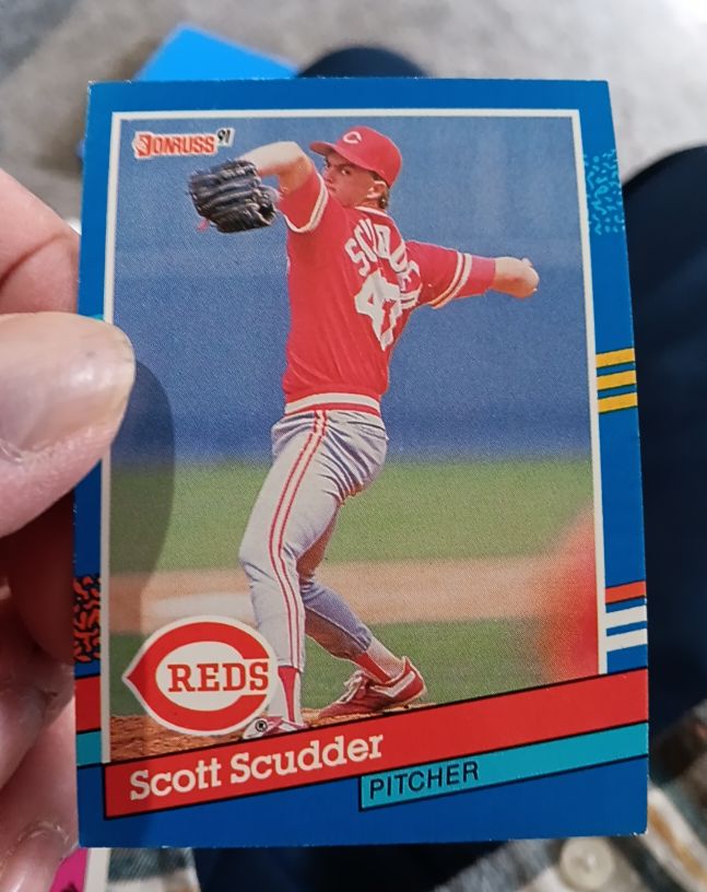 1991 Donruss #265 Scott Scudder — front