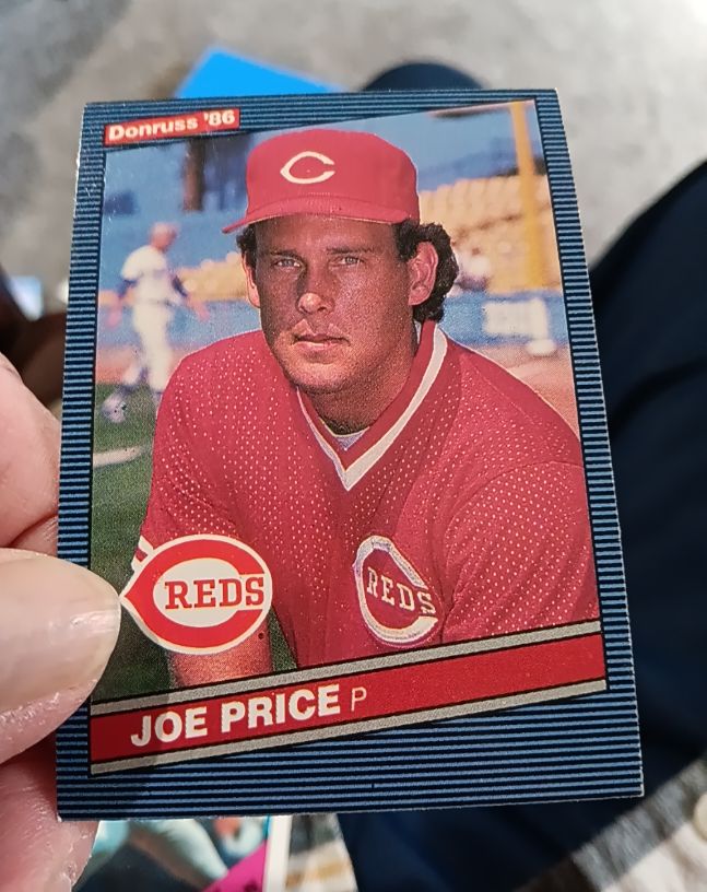 1986 Donruss #506 Joe Price — front