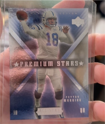 2004 Upper Deck Diamond Collection Premium Stars #PS3 Peyton Manning — front