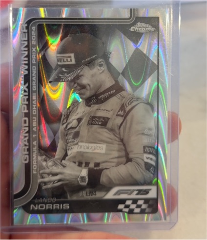 2025 Topps Chrome Formula 1 F1 #116 Lando Norris — front