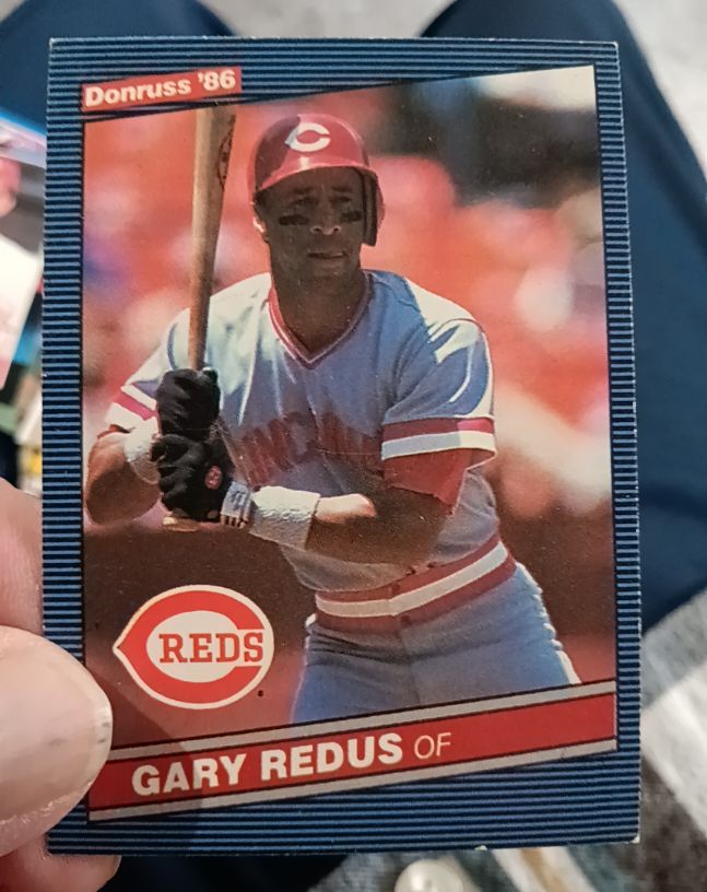 1986 Donruss #306 Gary Redus — front