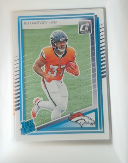 2025 Donruss #312 RJ Harvey — front